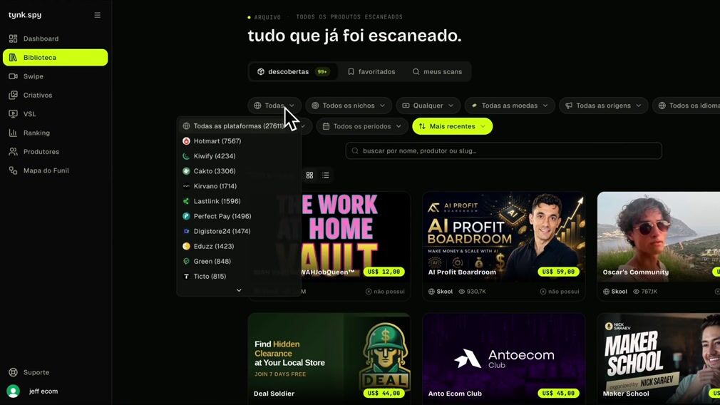 gravação da spy